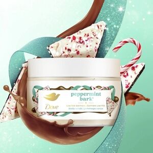 Dove Holiday Treats Limited Edition Body Scrub - Peppermint Bark